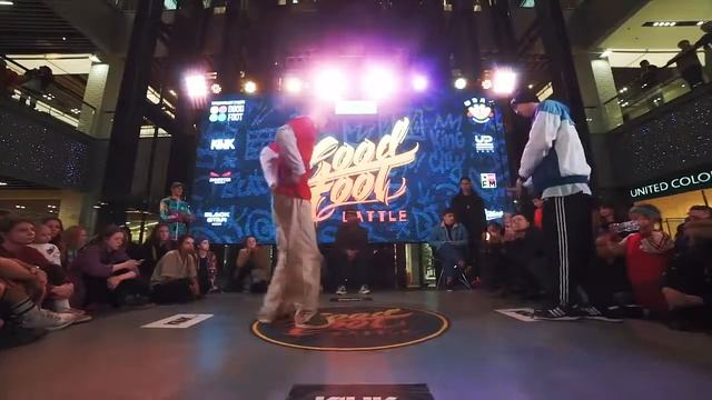 БЕЛИКОВ ВЛАД vs ДИМА САРКИСЯН | 1/4 HIP HOP PRO | GOOD FOOT BATTLE смотреть онлайн