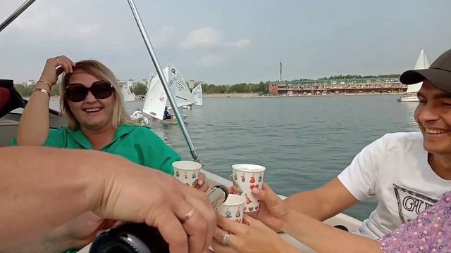 Прогулка на катере Crowline 268 CR 13.08.2022 смотреть онлайн