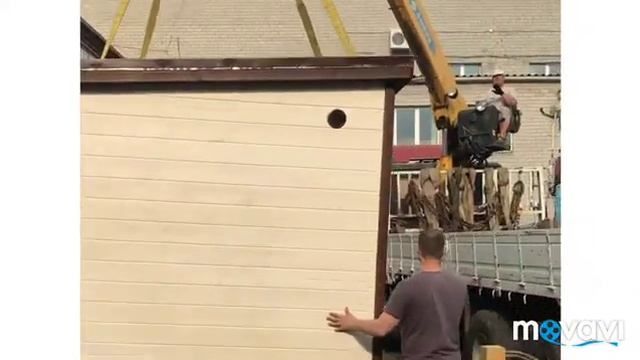 Как мы создаем бани. Баня 6х2,3 с витражами смотреть онлайн