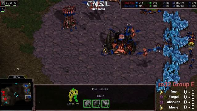 StarCraft 1: DON'T TRUST HIS LIES. - Free vs Fengzi | CNSL 6 смотреть онлайн