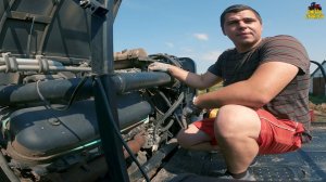 Подготовка комбайна к уборочной 2023