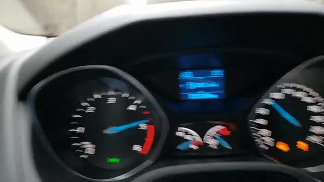 Ford Focus mk3 1.6 tdci 95PS acceleration 0-100 km/h смотреть онлайн
