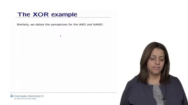 Artificial Intelligence The XOR example смотреть онлайн