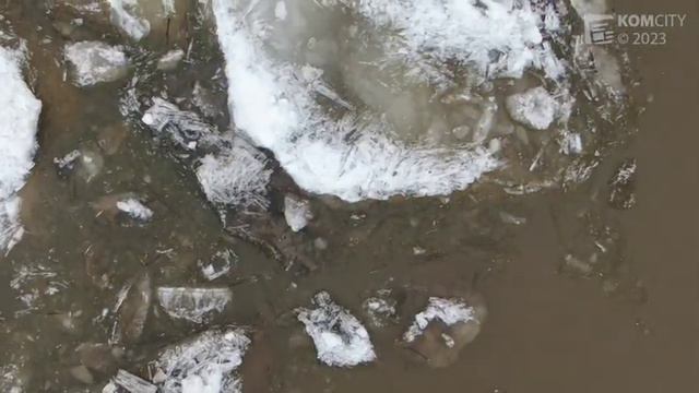 Ледоход 2023 — Видео kom.city смотреть онлайн