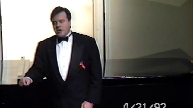 Dale Morehouse, baritone, sings Hundley: The Evening Hours смотреть онлайн