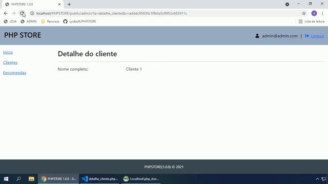 PHP Webstore #085 DETALHES DE CLIENTES смотреть онлайн