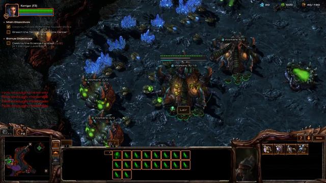 [P1LP2] Digging into Starcraft 2: Heart of the Swarm campaign смотреть онлайн
