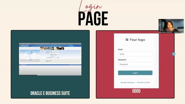 User Interface Odoo vs Oracle E Business Suite смотреть онлайн