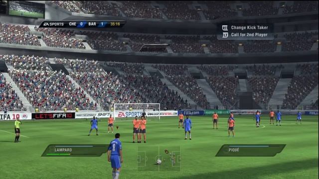FIFA 10 Gameplay (HD) смотреть онлайн