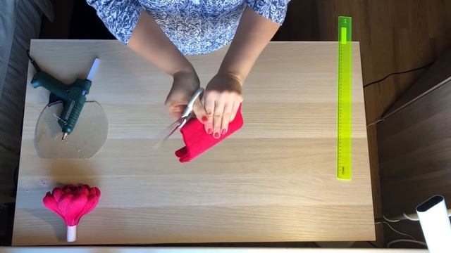 Новогодний цветок для панно своими руками смотреть онлайн