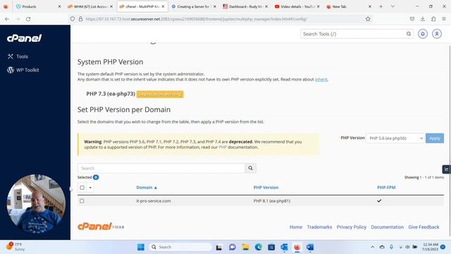 Setting up a WordPress Website on C Panel Server смотреть онлайн