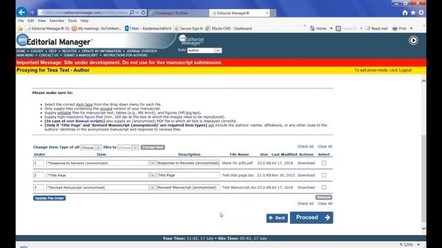 Authors: Revised Manuscript Submission, Editorial Manager смотреть онлайн