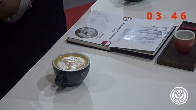 Dominik Dobosz, Poland — 2022 World Latte Art Championship: Round One