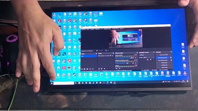 Monitor Portátil Olpay 2k 120Hz - Review Rápido e Simples смотреть онлайн