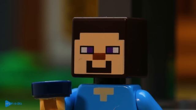 1000 CREEPERS Vs The SAFEST LEGO Minecraft House - Lego Minecraft Animation