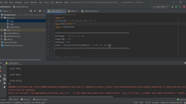 Sudoku Solver using OpenCV Python for Stanford Code in place Spring 2021 CS106 смотреть онлайн