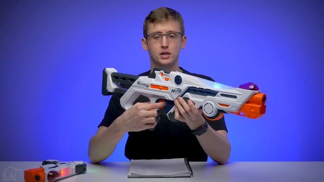 [REVIEW] Nerf Laser Ops Pro Deltaburst & Alphapoint | LASER TAG by NERF! смотреть онлайн