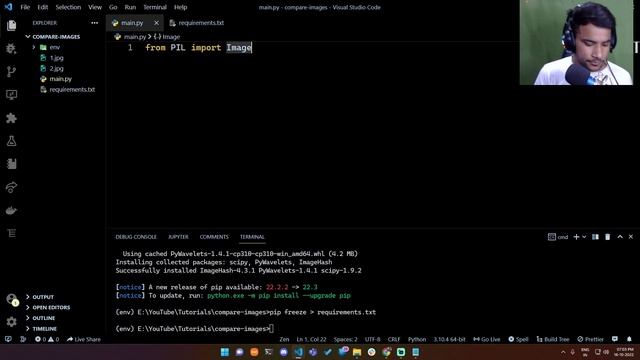 Compare images using python смотреть онлайн