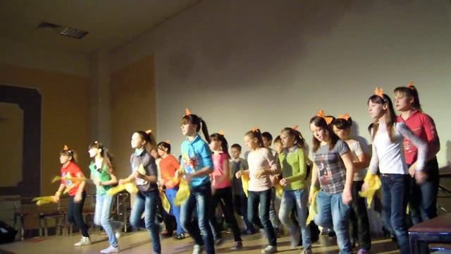 ТАНЕЦ ОТ ОРАНЖЕВОЙ СЕМЕЙКИ ЯНВАРЬ 2012 смотреть онлайн