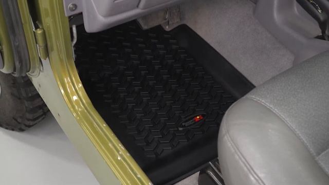 Jeep Wrangler Rugged Ridge All Terrain Front & Rear Floor Liners (1997-2006 TJ) Review & Install смотреть онлайн