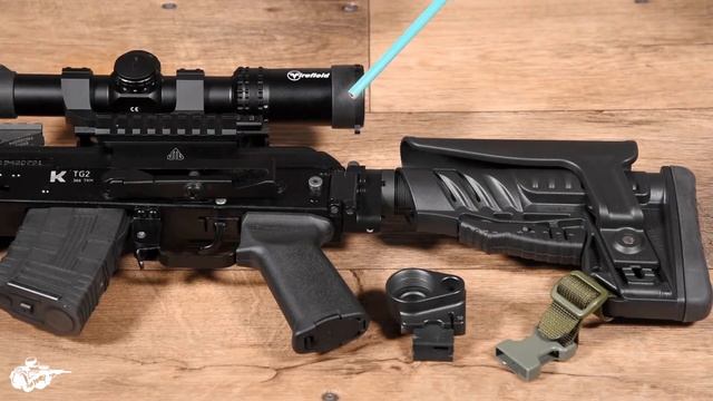 Меняем приклад на Kalashnikov TG2