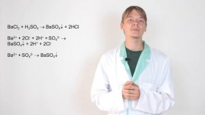 Качественная реакция на сульфаты бария. Задание 1. Химия ОГЭ