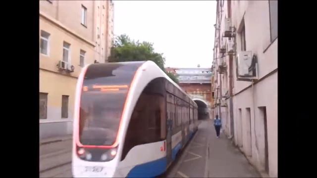 Трамвайная арка в Сыромятническом проезде - прощание смотреть онлайн