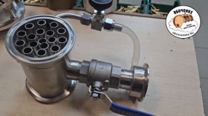 Универсальный узел отбора по пару и жидкости на 3 дюйма - краткий обзор от Вбочонке.ру