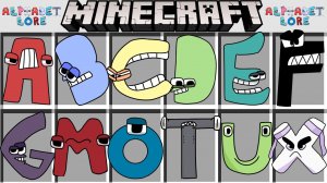Мод на все БУКВЫ ИЗ АЛФАВИТ ЛОР в МАЙНКРАФТ ! ALPHABET LORE ADDON MOD in Minecraft PE