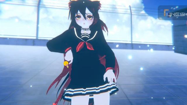 Mora red MMD Dance | song: Wa da da | Pc | смотреть онлайн