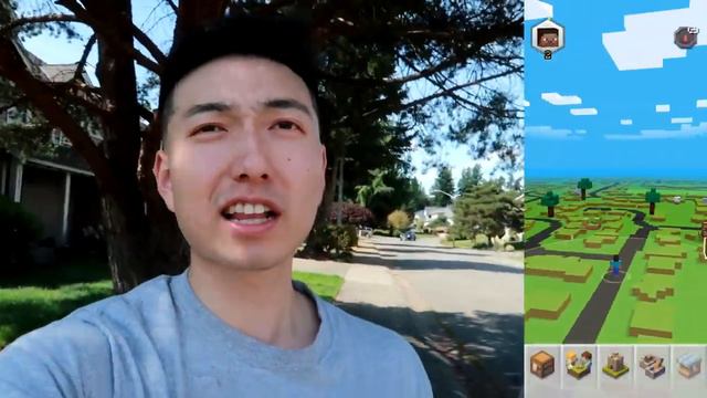 I Got to Play Minecraft Earth Early! (Closed Beta) смотреть онлайн