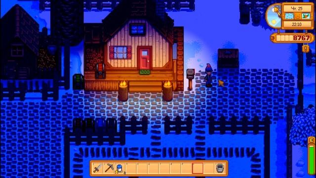Стойло с лошадью, новый год! ☀ Stardew Valley серия #41(66) смотреть онлайн