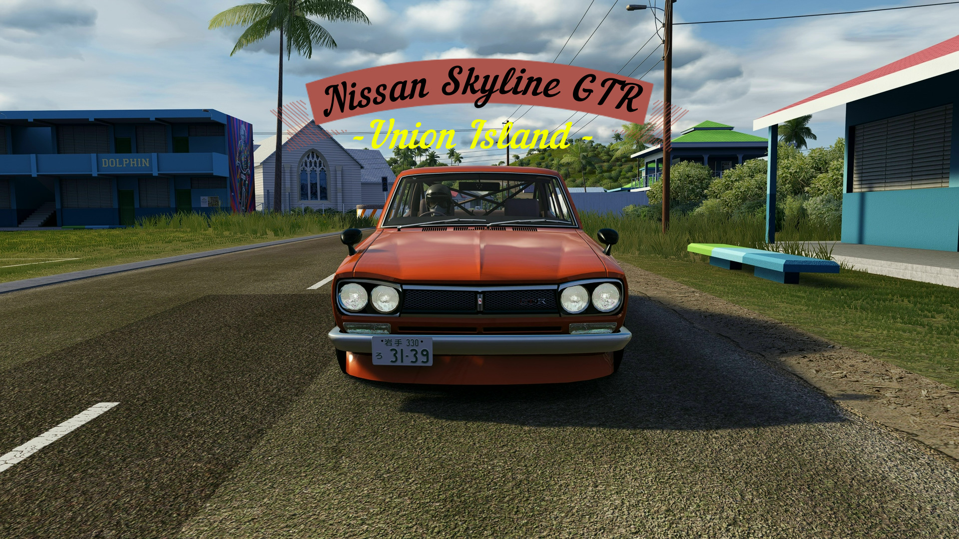 Nissan Skyline GTR 2000 - Union Island | Assetto Corsa.mp4 смотреть онлайн
