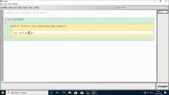 Product of two numbers in Java | Java | Java Programming by Technology Lives смотреть онлайн