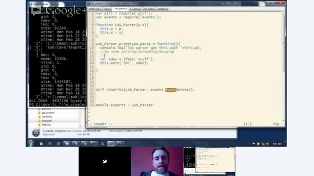 Node.js expert help and code review with Peter Lyons смотреть онлайн