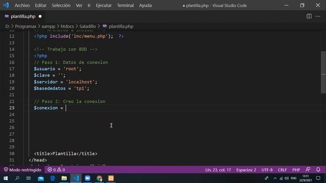 Ap Web Lomas clase 5 Práctica смотреть онлайн