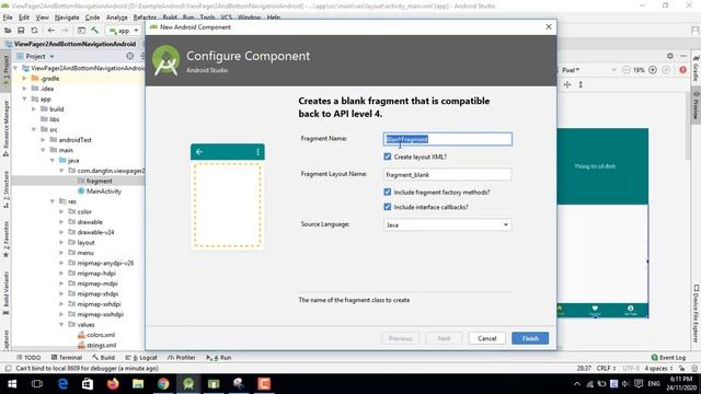 BottomNavigation + ViewPager2 + Fragments trong Android - [Code Theo Yêu Cầu - #10] смотреть онлайн