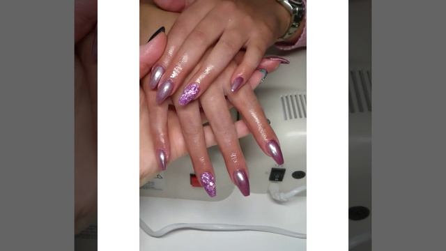 Gelnägel Chrom Rosé /Nails / Дизайн Ногтей / Хром смотреть онлайн