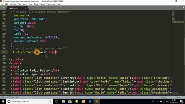 Custom Radio-button | html/css | htmlicloud | www.htmlicloud.com смотреть онлайн