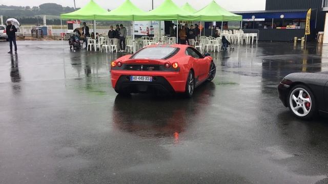 Ferrari 430 Scuderia Cold Start