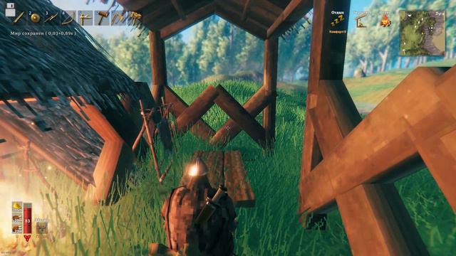 Valheim Возвращение Вальха 9 Бронзовая броня и оружие третьего качества смотреть онлайн