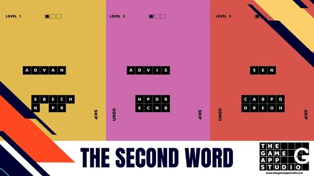 The Second Word Finder Puzzle Game Video for Android and iOS смотреть онлайн