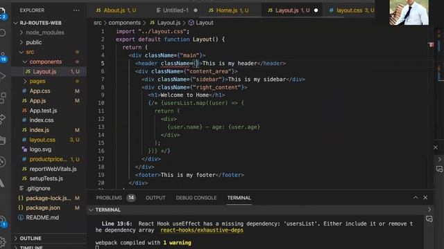 How to use spread operators, children, concat, organise layout. React JS Full course смотреть онлайн