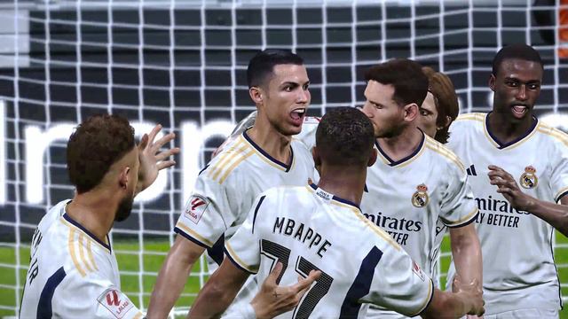 PES 2021 - MESSI, RONALDO, MBAPPE, NEYMAR, ALL STARS | REAL MADRID 13-1 JUVENTUS смотреть онлайн