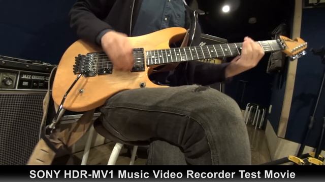 SONY HDR-MV1 Music Video Recorder Test (Guitar Free Improvisation) смотреть онлайн