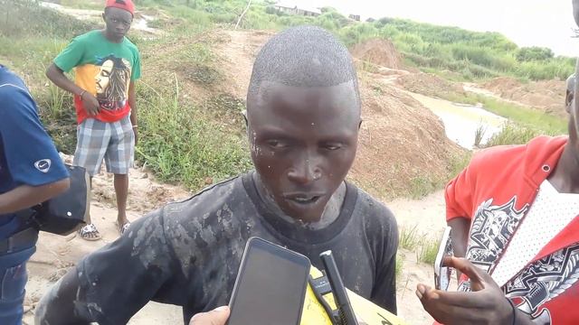 Diamond Mining In Sierra Leone #sierraleone #diamonds