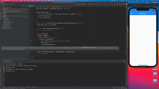 Return list between two dates - flutter смотреть онлайн