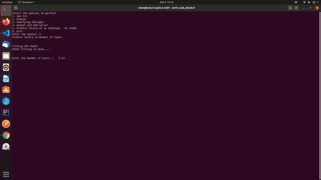 Simple Linear Regression (Salary VS Years Of Experience using Python Script) смотреть онлайн