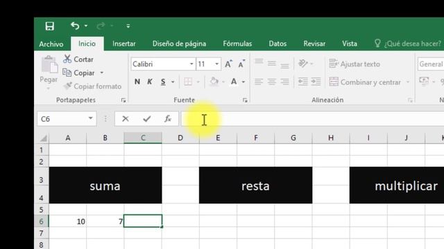 3. Curso de Excel para principiantes ⭐ Conociendo las formulas matemáticas básicas de Excel смотреть онлайн