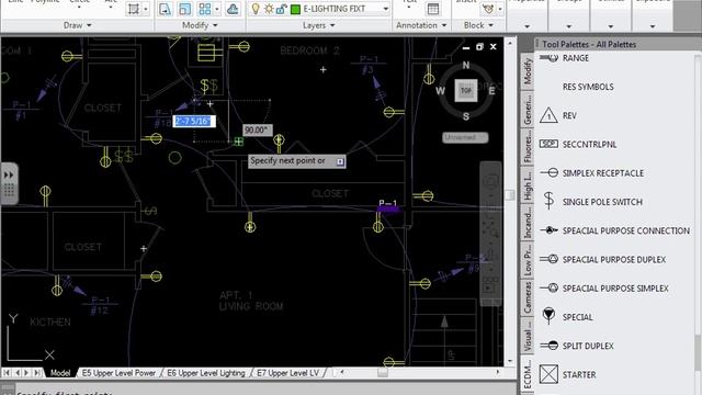 AutoCad Lighting layout & Circuiting 09 09 13 смотреть онлайн